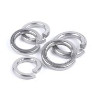 Stainless Steel Spring Lock Washers 6–32 mm – Anti-Vibration, Anti-Loosening SS Split Washers for Machinery, Marine, Automotive and Structural Fixing, All Sizes Available